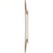 Ekena Millwork 23 38W x 23 38H x 14T Small Lilley Decorative Fretwork Wood Ceiling Panels, Cherry CELW23X23X0250LEYCH - alternate 3
